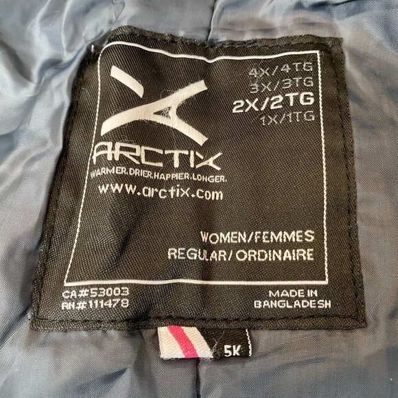 NWT Arctix Womens Insulated Snow Pants Size 2X Black Outdoors Skiing Winter - Picture 2 of 16